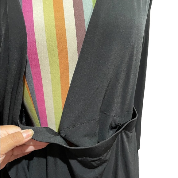 Motherhood Maternity Pull Over Wrap Nursing Dress 0642 - Picture 4 of 7